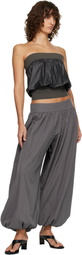 Belle Anna Gray Blanca Trousers