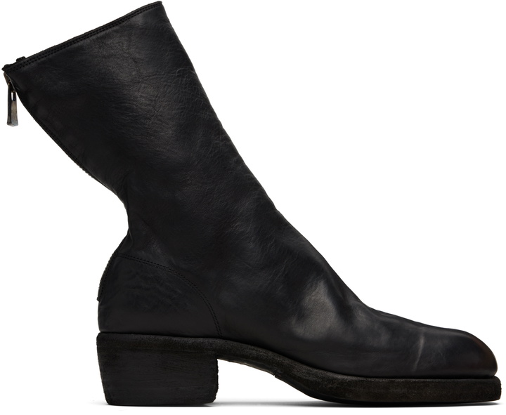 Photo: Guidi Black Back Zip Boots