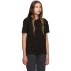 Stella McCartney Black Devore Monogram T-Shirt