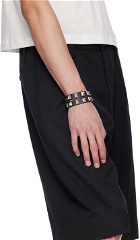VAQUERA Black Studded Bracelet