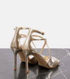 Jimmy Choo Azia 95 leather sandals