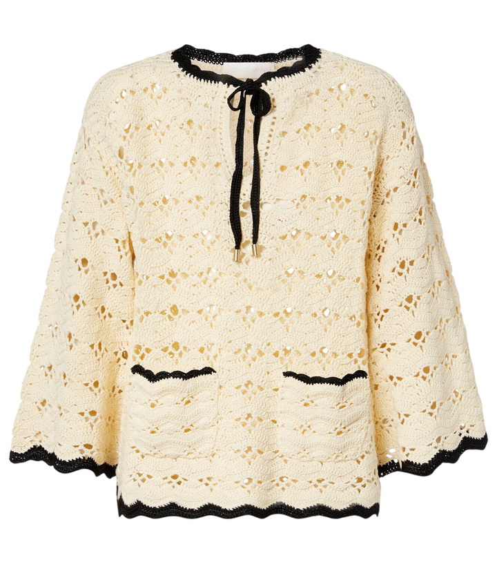 Photo: Zimmermann Aster crochet cotton top