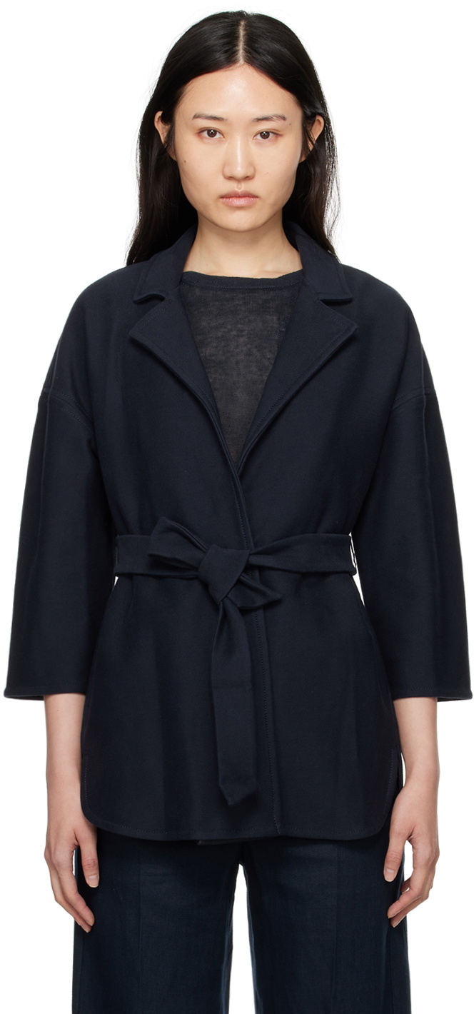 【関税&送料込】Max Mara Kuban Jacket Max Mara Leisure Black Kuban Rain Coat Max Mara Leisure