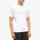 Stone Island Men's Stitches Logo Sleeve T-Shirt in White