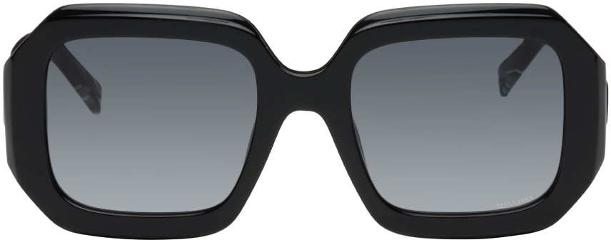 Missoni Square Acetate Sunglasses in Black Missoni Black Square Sunglasses Missoni main image 3