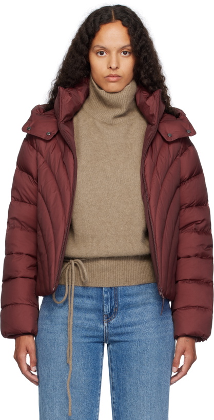 Photo: MACKAGE Burgundy Hope Down Jacket