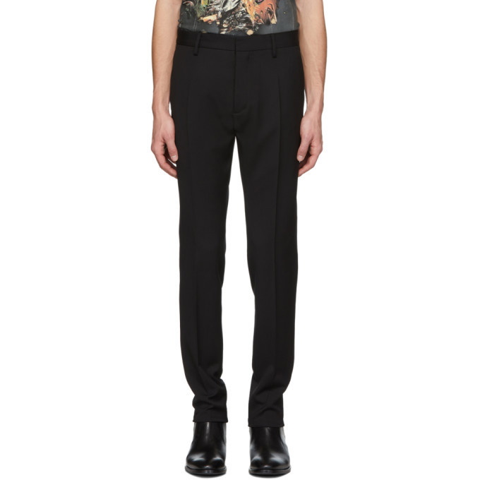 Photo: Dsquared2 Black Wool Admiral Trousers