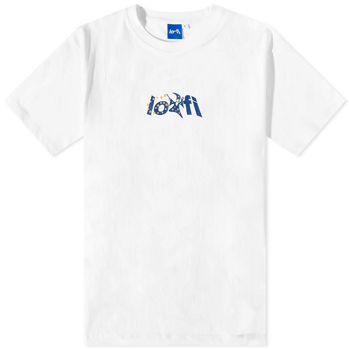 Photo: Lo-Fi Men's Wizard Logo T-Shirt in White