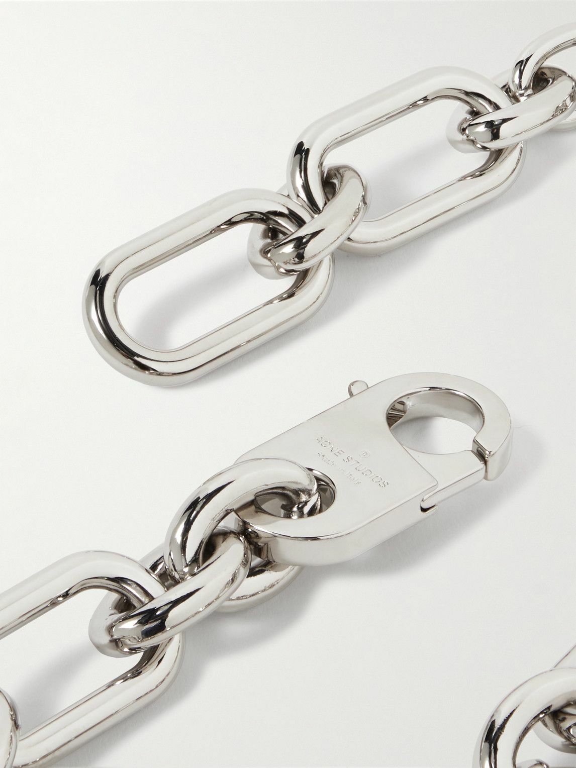 Acne Studios - Ainlock Silver-Tone Chain Necklace Acne Studios