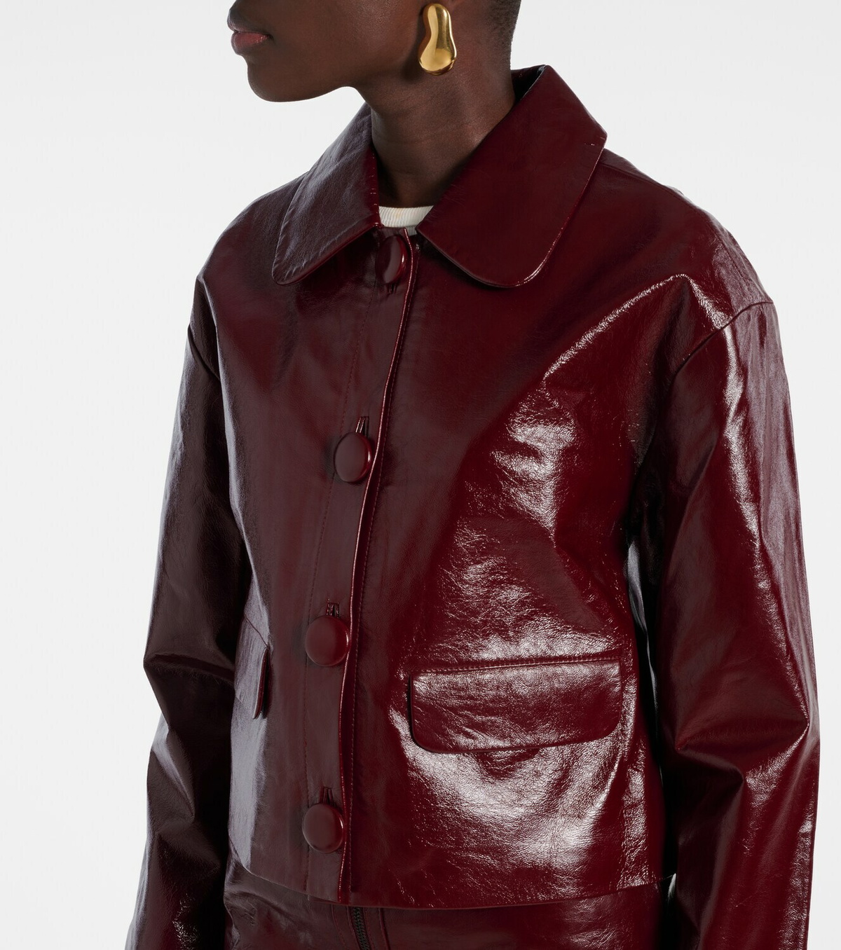 Self-Portrait Leather jacket