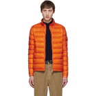 Moncler Orange Down Lambot Jacket