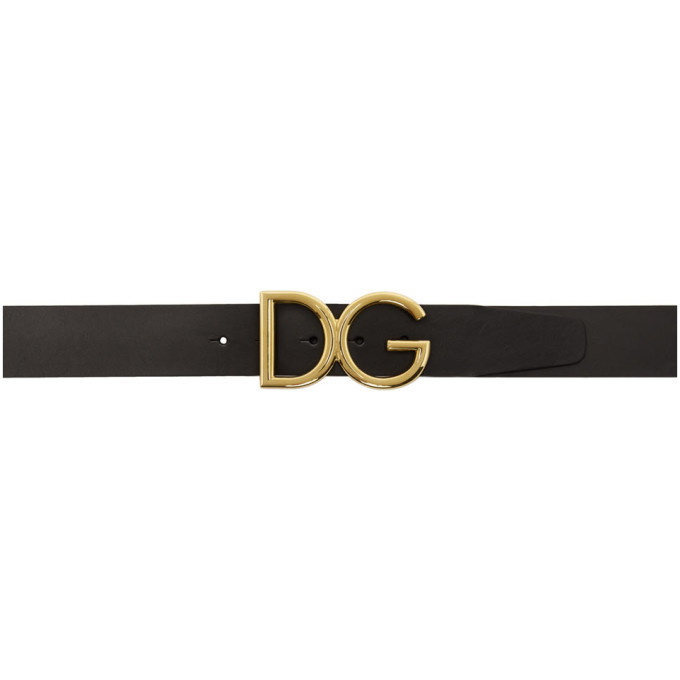 Photo: Dolce and Gabbana Black Vintage Belt