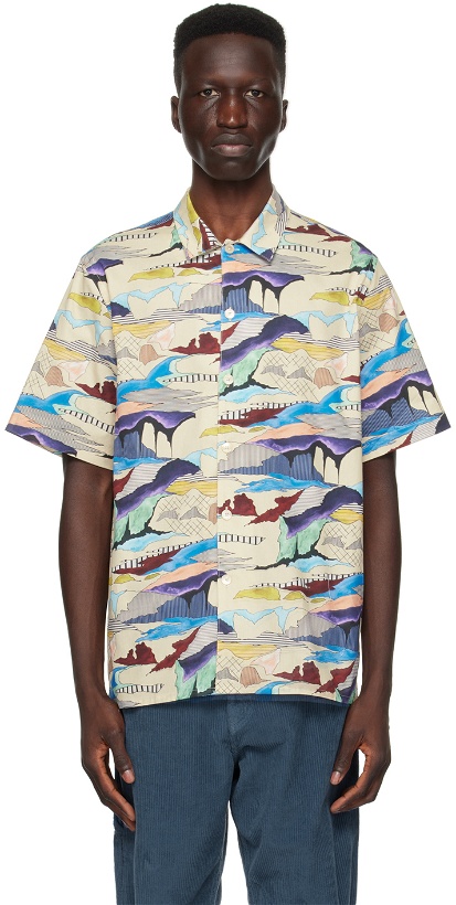 Photo: PS by Paul Smith Multicolor Graphic Shirt
