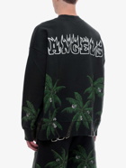 Palm Angels Sweatshirt Black   Mens