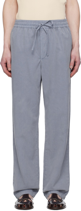 Photo: Isabel Marant Blue Isak Trousers