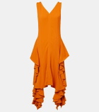 Bottega Veneta Ruffled midi dress
