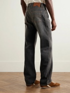 Rhude - '90s Traxedo Straight-Leg Jeans - Black