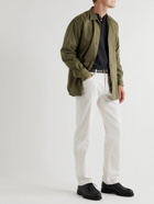 Massimo Alba - Cotton-Gabardine Shirt - Green