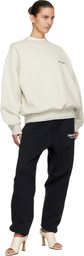 Fear of God ESSENTIALS Off-White Classic Crewneck Sweatshirt