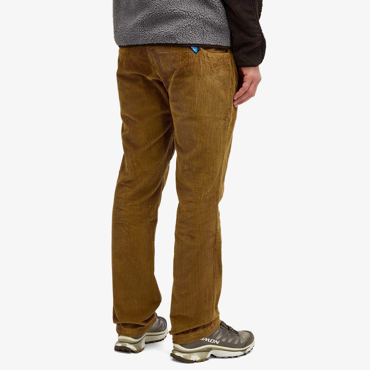 KAVU Men's Chilli Roy Corduroy Trousers in Olive Branch