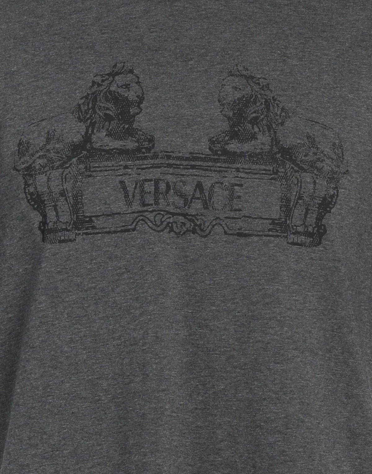Versace Mens T-shirt Charcoal