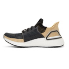 adidas Originals Black and Beige UltraBOOST 19 Sneakers