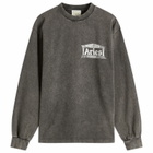 Aries Men's Aged Ancient Temple Long Sleeve T-Shirt in Black