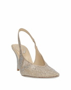 Rene' Caovilla Womens Pumps in Gold