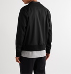 Y-3 - Wool-Blend Twill Track Jacket - Black