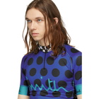 Paul Smith Blue Polka Dot Cycling T-Shirt