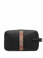 PAUL SMITH - Signature Trim Leather Beauty-case