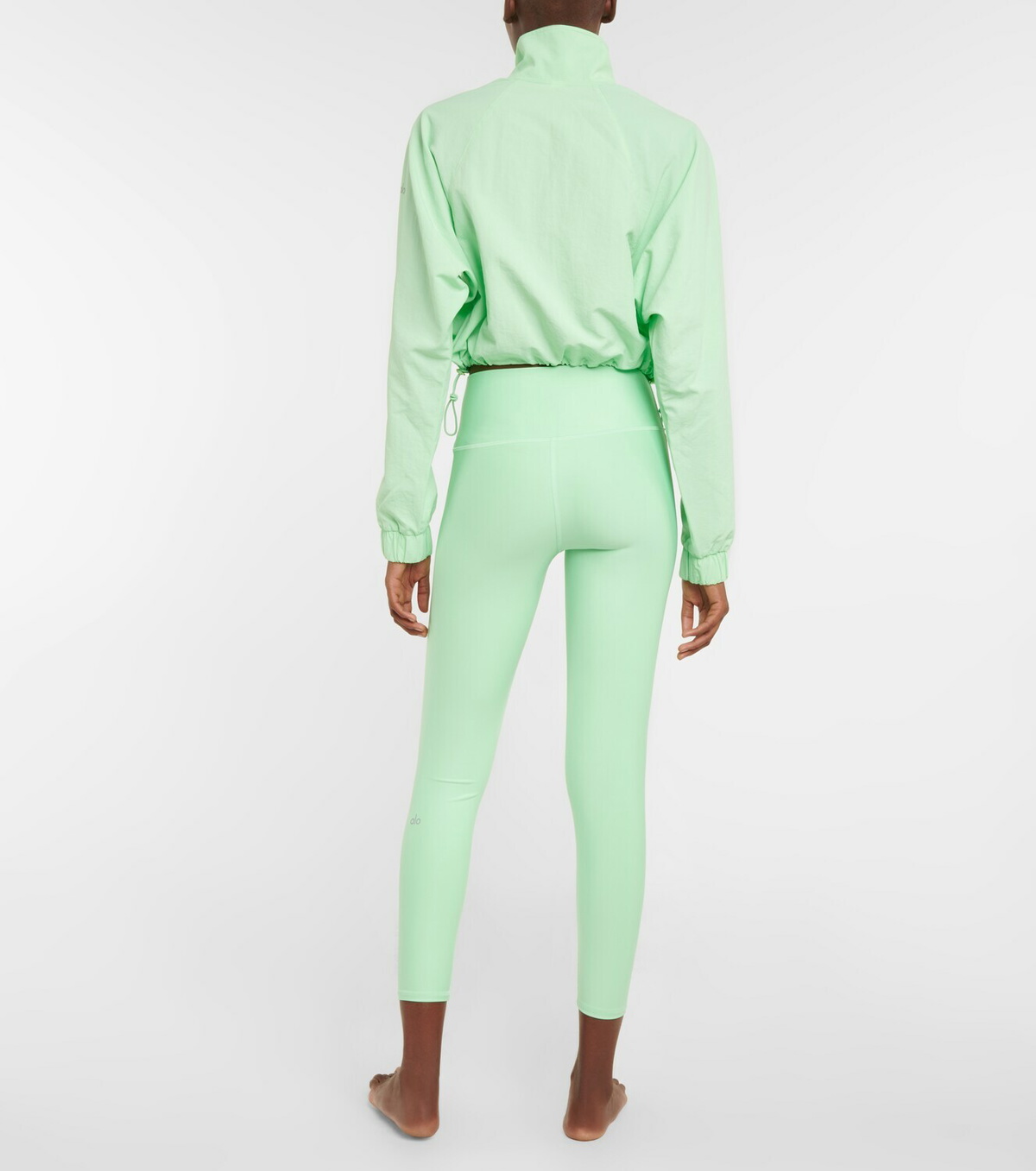 Alo Yoga Quarter-zip cropped top Alo Yoga