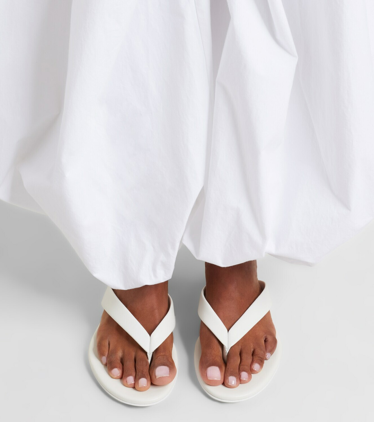 Christian Louboutin Miss Z leather thong sandals