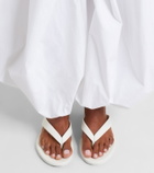 Christian Louboutin Miss Z leather thong sandals