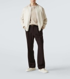 Zegna Linen bomber jacket