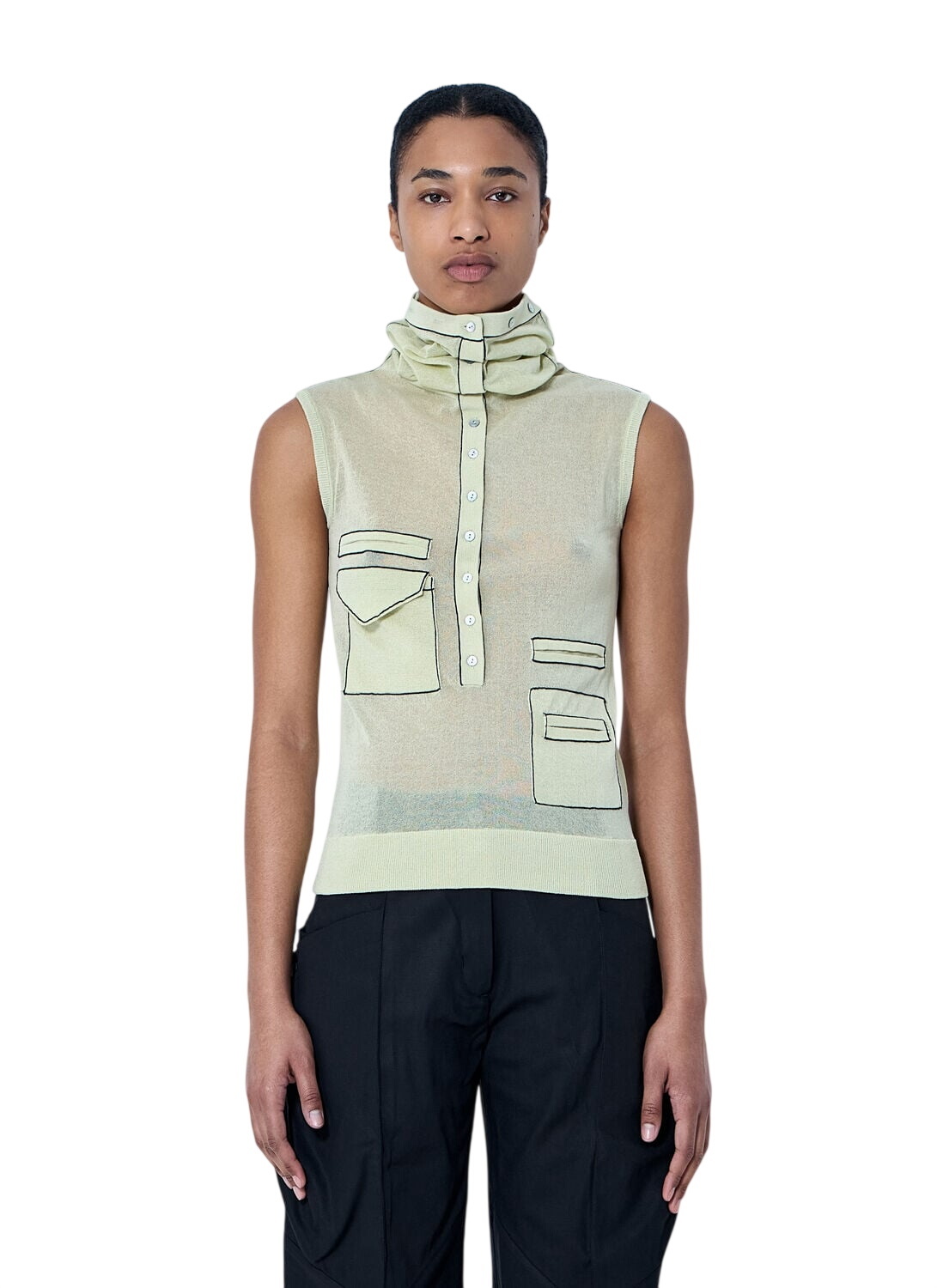 Kiko Kostadinov Purple Calcutta Three-Quarter Sleeve Shirt Kiko