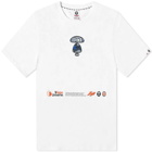 Men's AAPE Universe T-Shirt in White