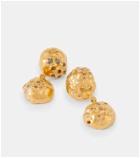 Alighieri The Inferno 9kt gold earrings with diamonds