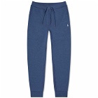 Polo Ralph Lauren Men's Double Knit Sweat Pants in Derby Blue Heather