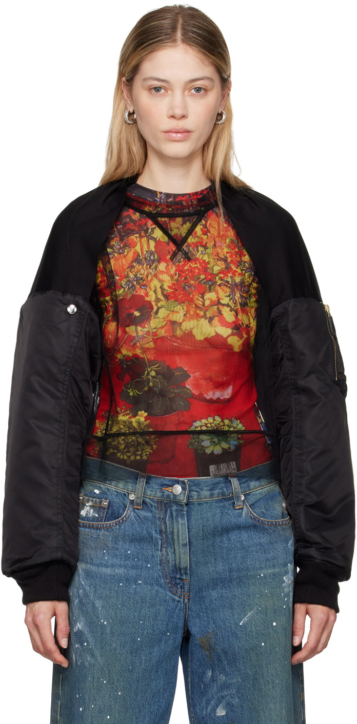 Bless Black Bombolero Cardigan