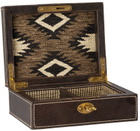 RRL Brown Adirondack Lodge Storage Box