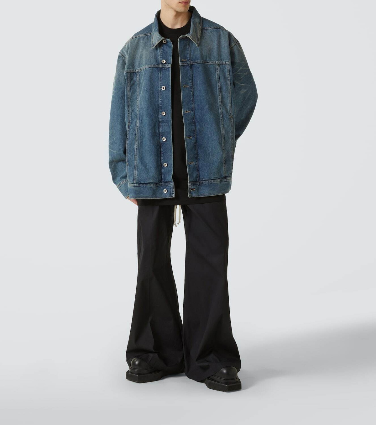 Rick Owens Jumbo Worker denim jacket