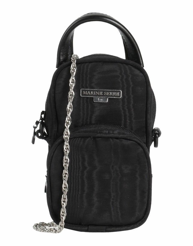 Photo: Marine Serre Womens Cross-body bag in Black