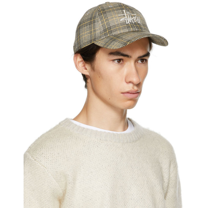 Stussy glen plaid discount low pro cap