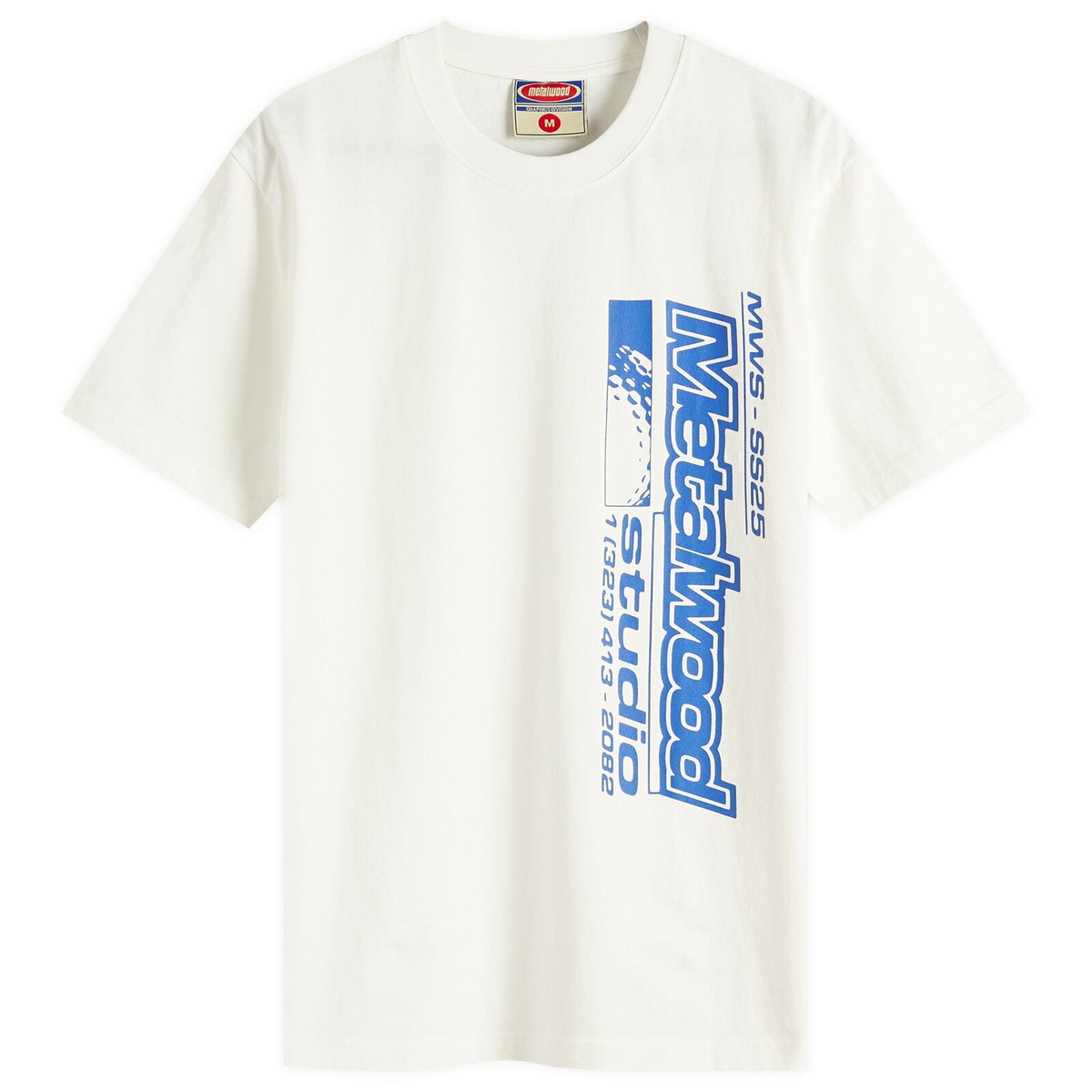 Metalwood Studio Men's La Brea Shop T-Shirt in White