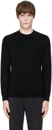 Veilance Black Conic Wool Midlayer Sweater