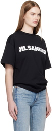 Jil Sander Black Logo T-Shirt