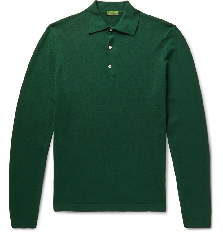 Photo: Sid Mashburn - Cotton Polo Shirt - Green