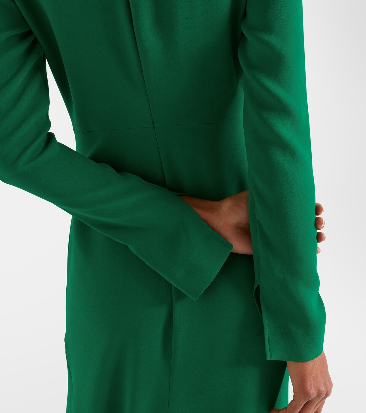 Oscar de la Renta Silk-blend gown