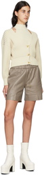 Aeron Taupe Chirac Shorts